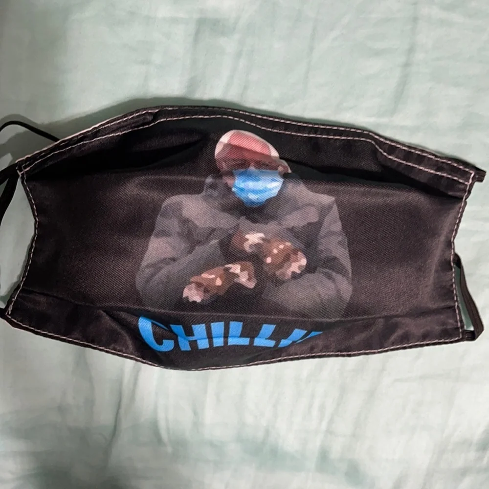6/$20 New Chillin’ Bernie face mask